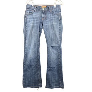 James Cured by Seun Women's Bootcut Leg Jeans Blue Size 27 5-Pocket Whisker